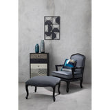 Plush Grey Velvet Lounge Set
