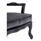 Plush Grey Velvet Lounge Set