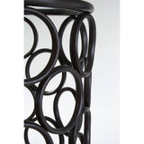 Circle Glass Side Table
