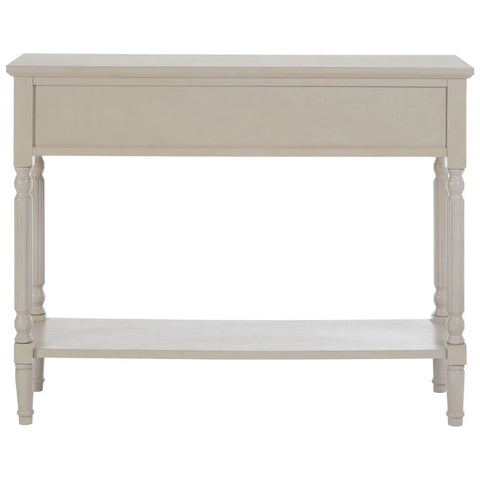 Rustic Grey Wood Console Table
