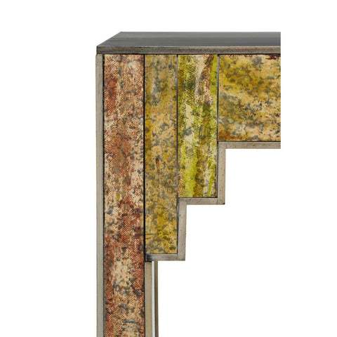 Golden Deco Console Table