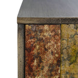 Golden Deco Console Table