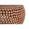Beaded Iron Copper Coffee Table