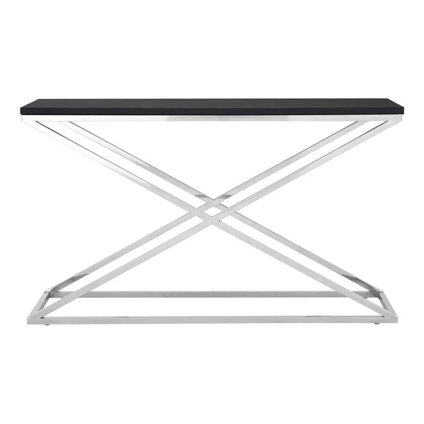 Luxury X-Frame Console Table