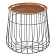 Copper Tray Table with Style