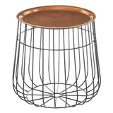 Copper Tray Table with Style