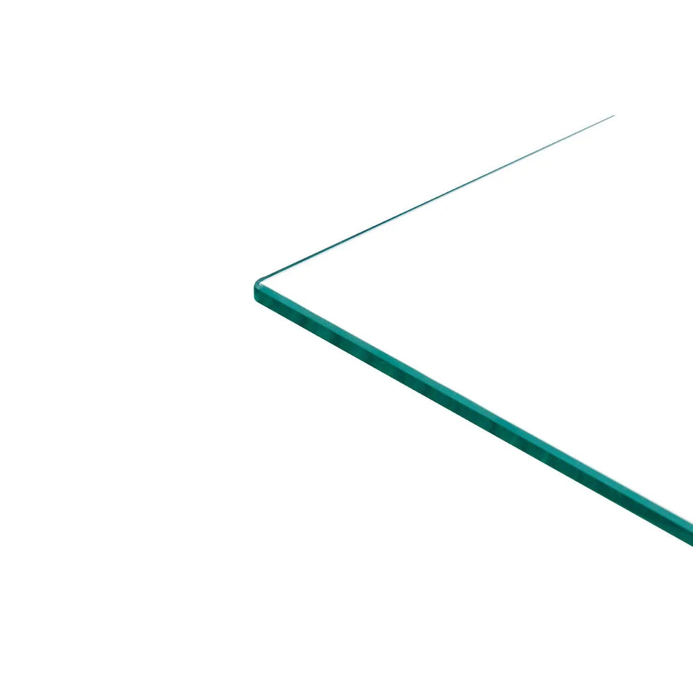 Sleek Glass O Side Table