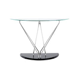 Moonbeam Chrome Console Table