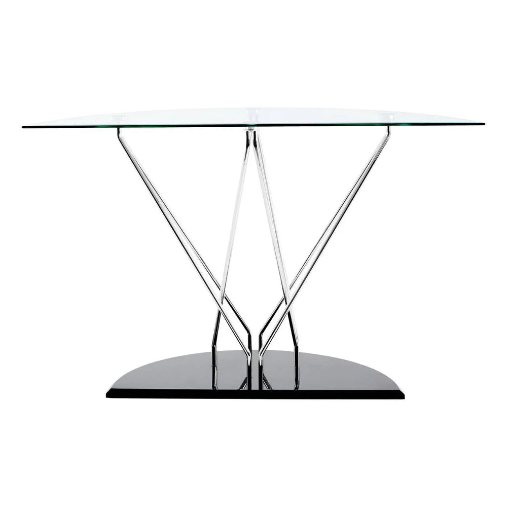 Moonbeam Chrome Console Table