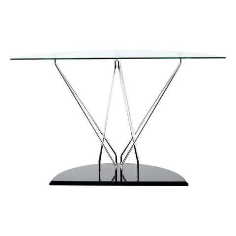 Moonbeam Chrome Console Table