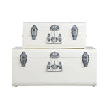 Retro Ivory Storage Trunks