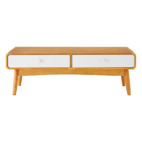 Oakwood Coffee Table Drawers