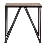 Modern Industrial Side Table