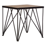 Modern Industrial Side Table