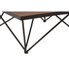 Rustic Industrial Wooden Coffee Table