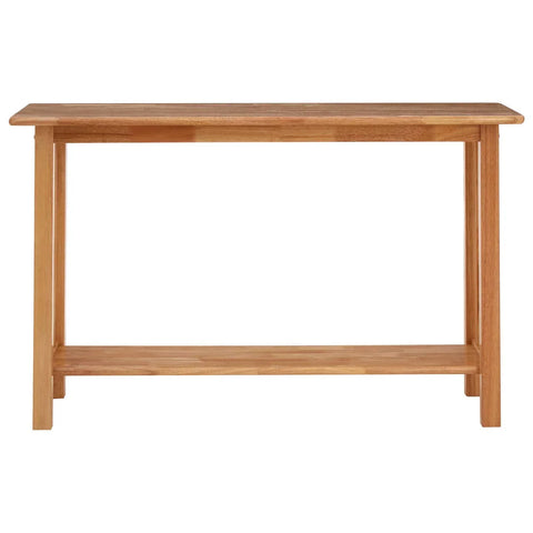 Golden Wood Console Table