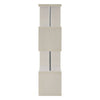 Glossy White Steel Shelf Tower