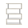 Glossy White Maze Shelf