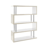 Glossy White Maze Shelf