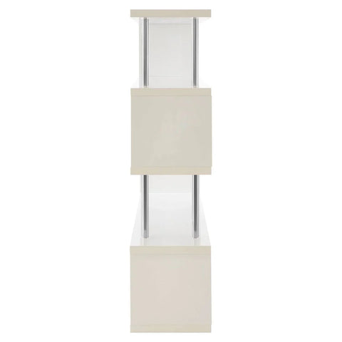 Glossy White Maze Shelf