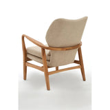 Beige Birch Lounge Chair