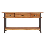 Industrial Chic 3 Drawer Table