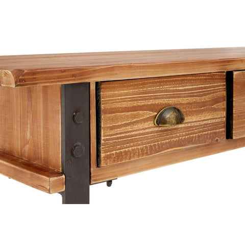 Industrial Chic 3 Drawer Table