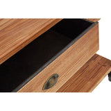 Industrial Chic 3 Drawer Table