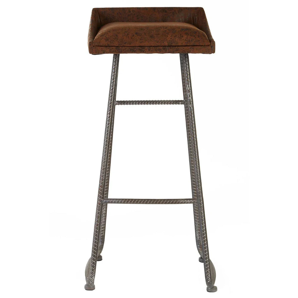 Rustic Industrial Bar Stool