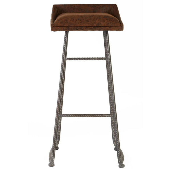 Rustic Industrial Bar Stool