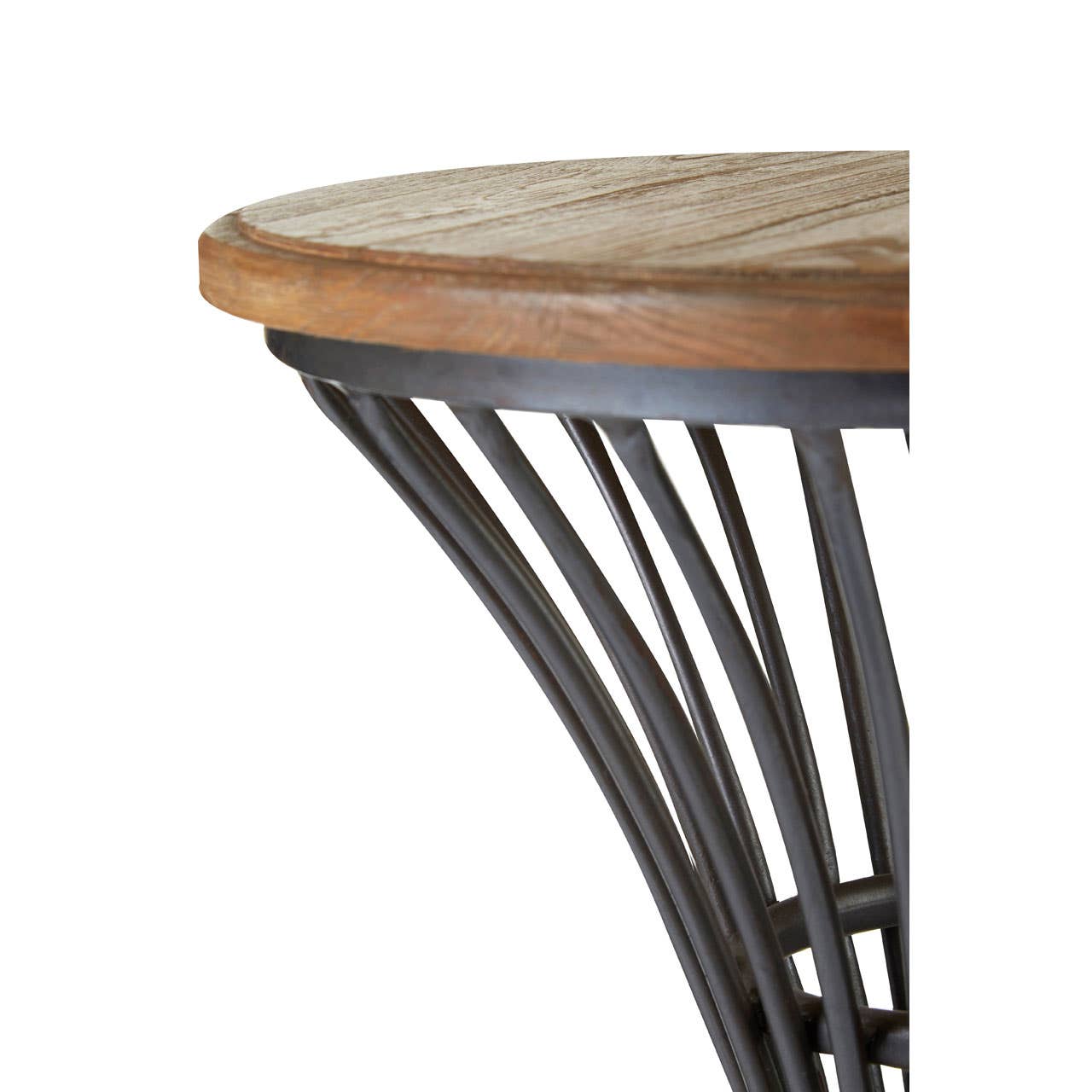 Rustic Metal Bar Stool