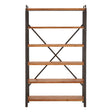 Rustic Wood & Metal Shelf
