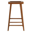 Rustic Oak Bar Stool