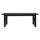 Oak Black Dining Table