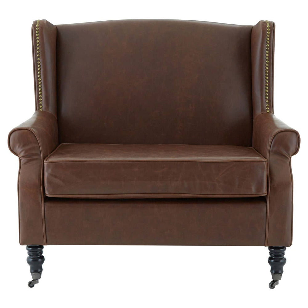 Wingback Birchwood Chair