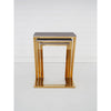 Luxe Snake Skin Nest Tables