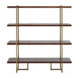Luxe Herringbone Bookcase