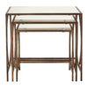 Geometric Glass Nesting Tables