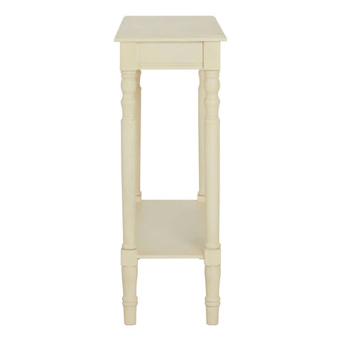 Antique White Wood Console Enhance
