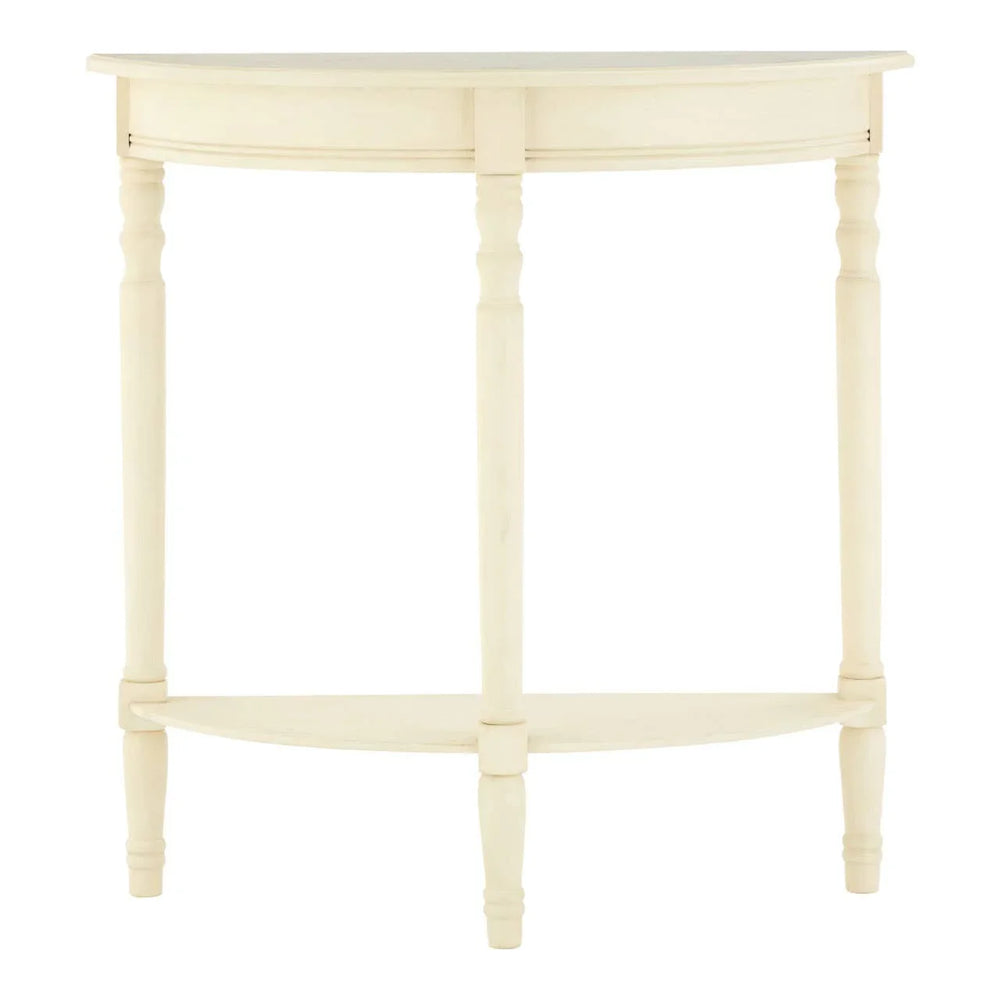 Elegant Pine Wood Console Table