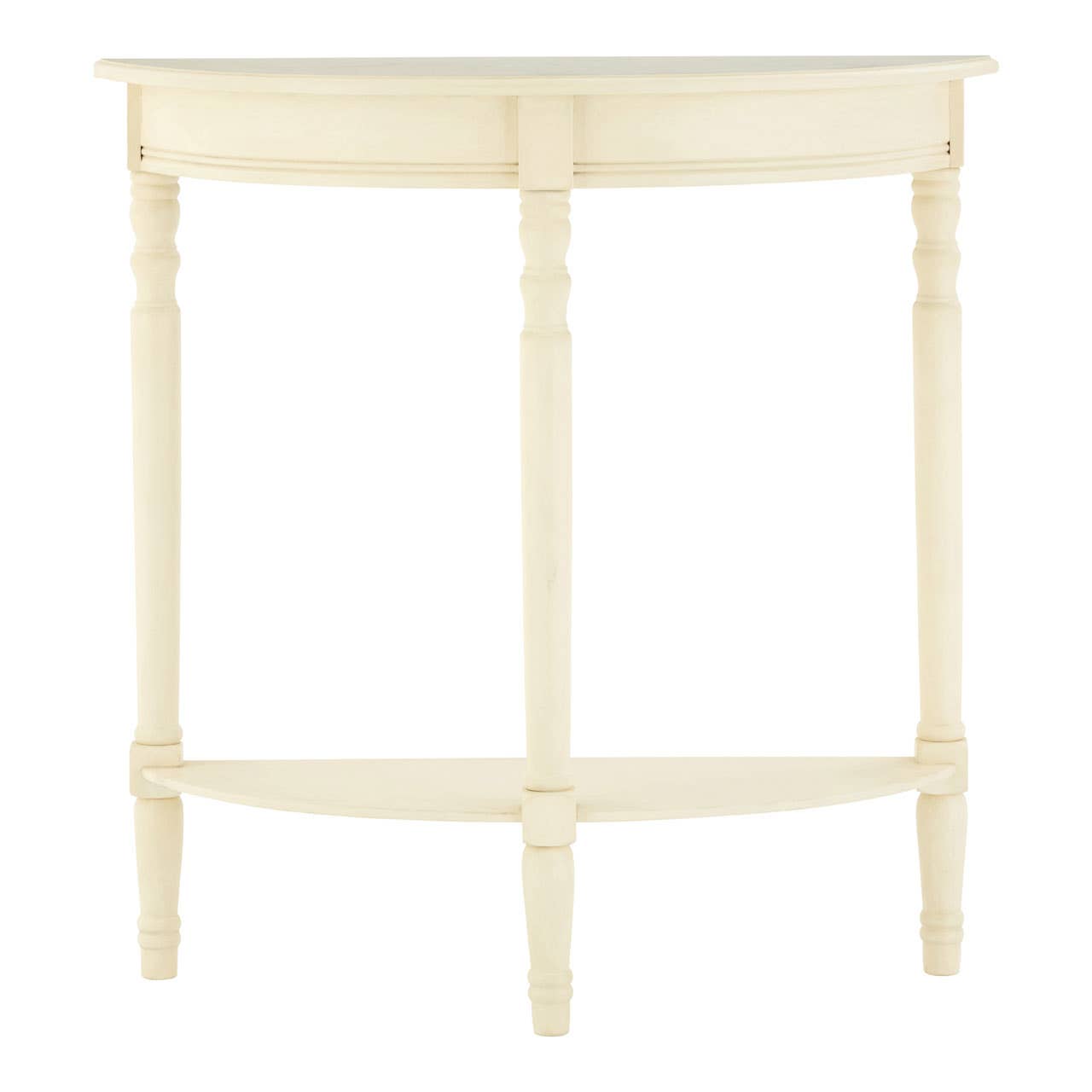 Elegant Pine Wood Console Table