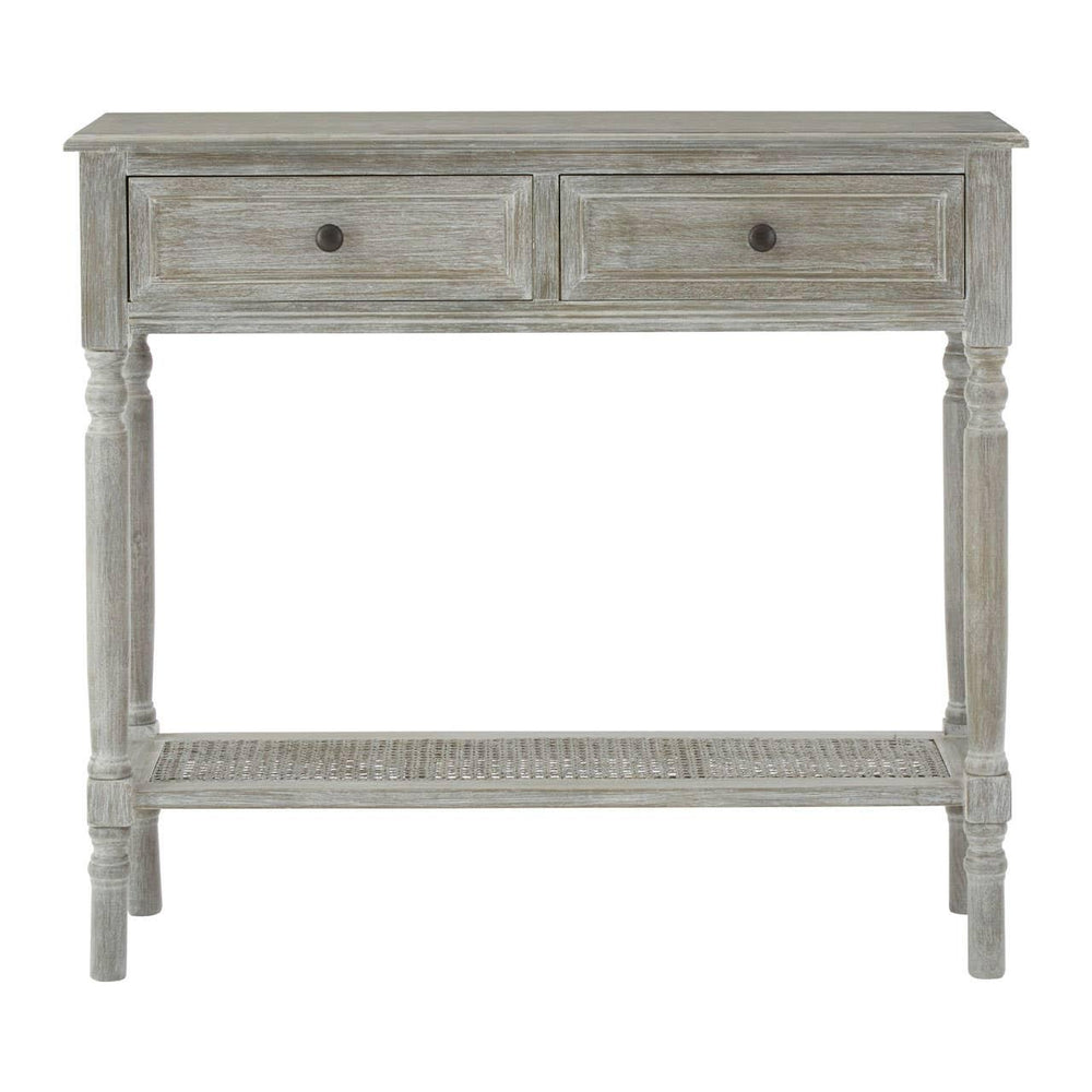 Rustic Grey Pine Console Table