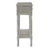 Rustic Grey Pine Console Table