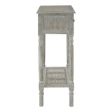 Rustic Grey Pine Console Table