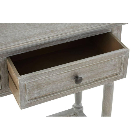 Rustic Grey Pine Console Table