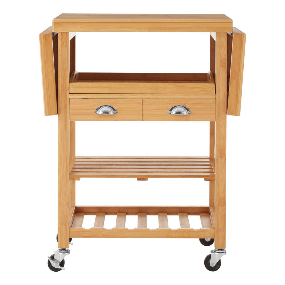 Bamboo Kitchen Trolley