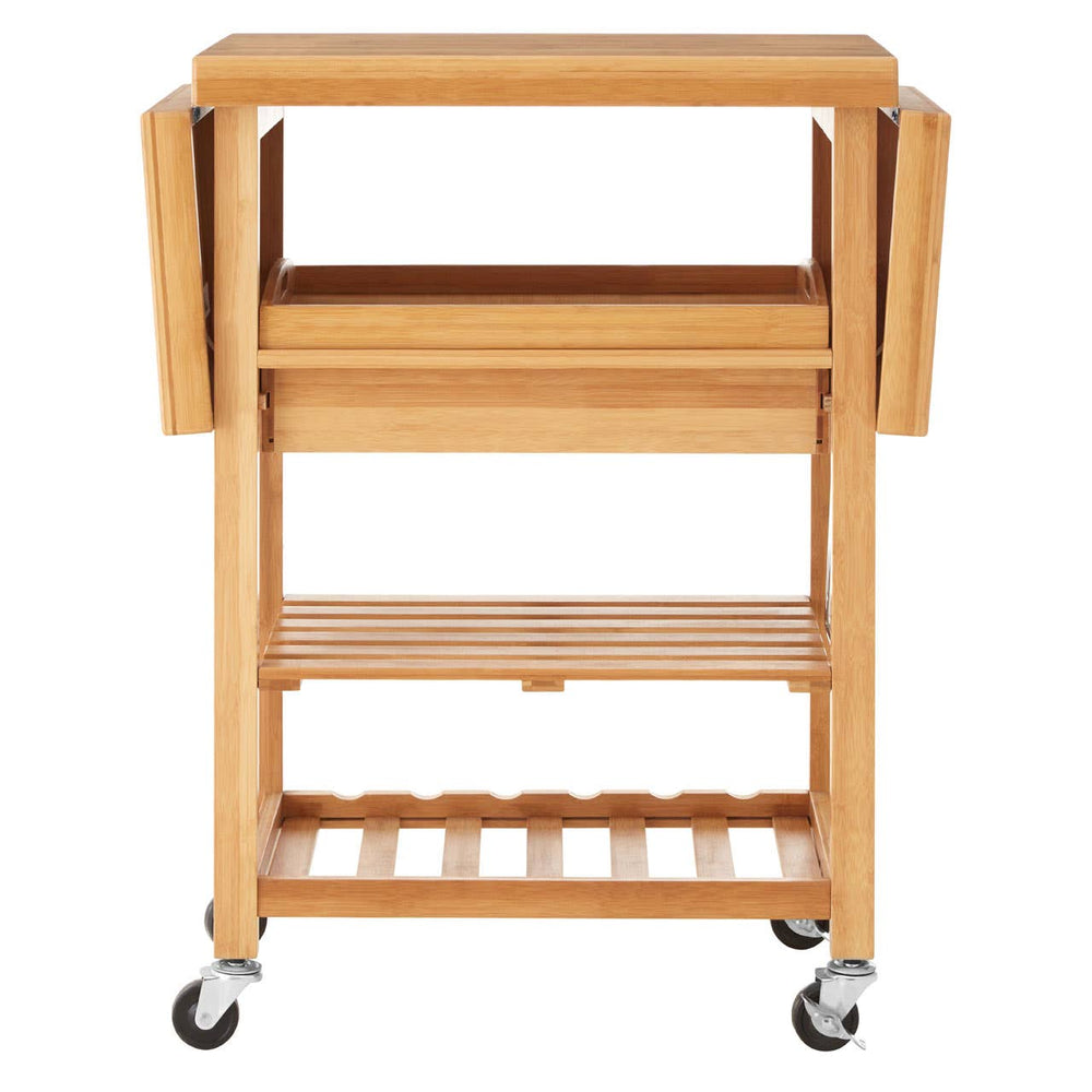 Bamboo Kitchen Trolley