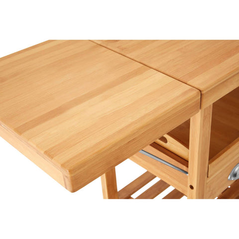 Bamboo Kitchen Trolley