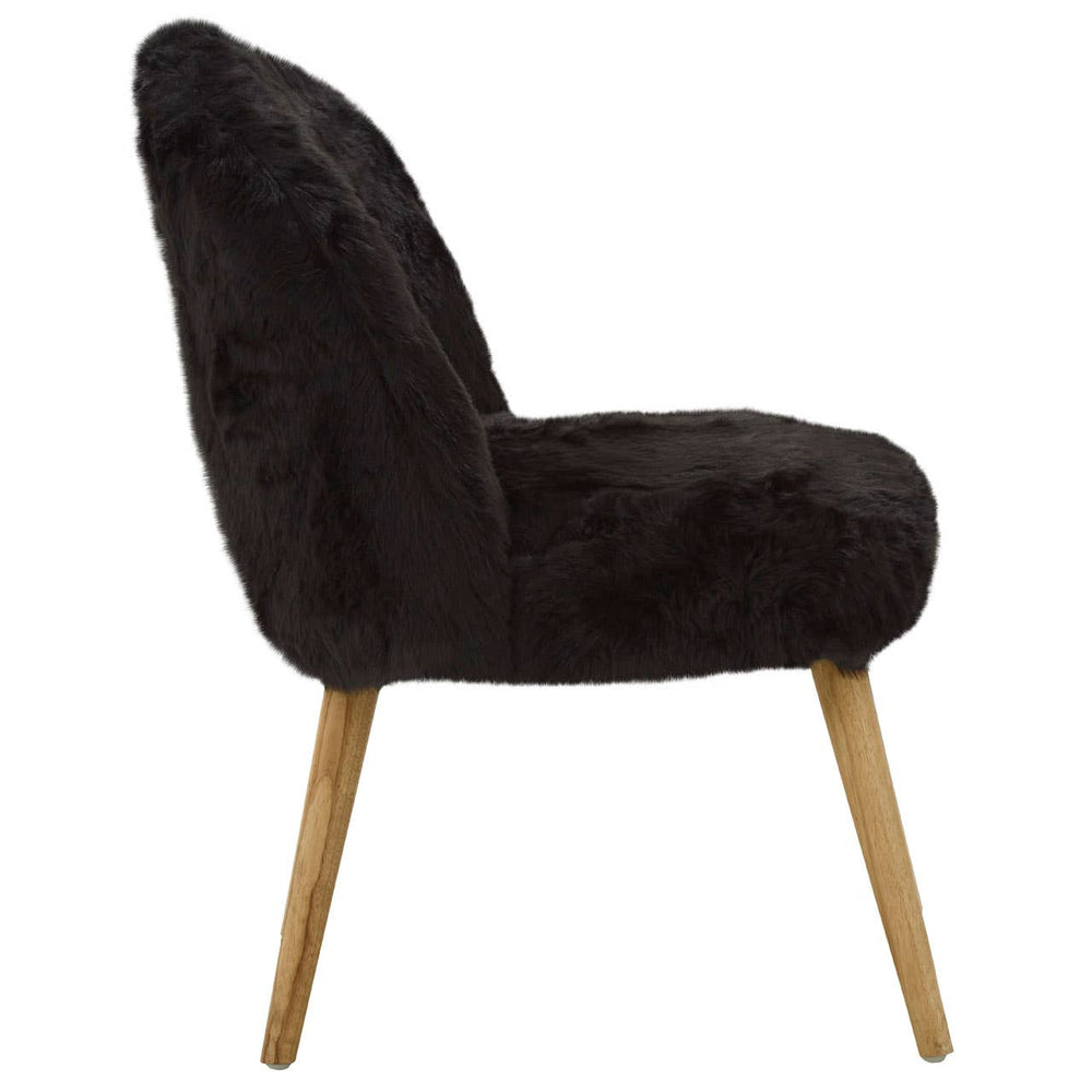 Plush Modern Accent Chair