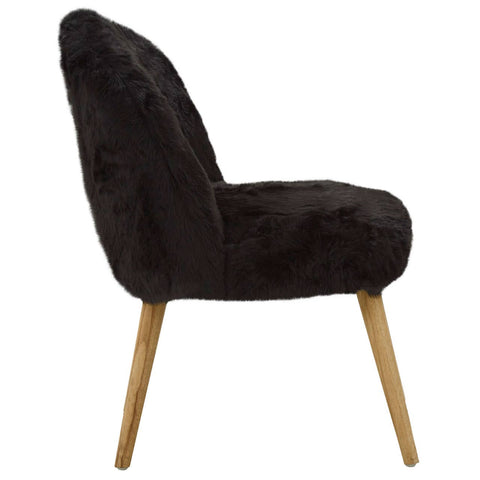 Plush Modern Accent Chair